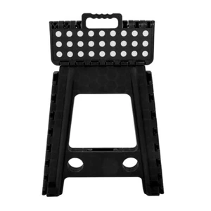 Folding Plastic Stool Portable Adults Chair Anti Slip Step - Picture 1 of 14