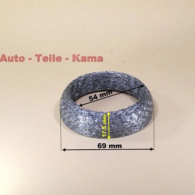 Dichtung , Dichtring für Abgasanlage , Auspuff Drahtgewebedichtring - Bild 1 von 3