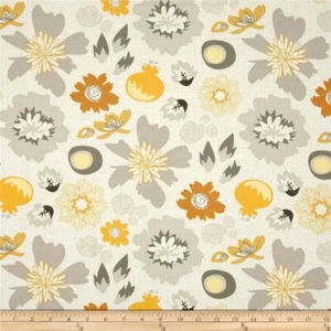 Lost and Found 2 Fabric, Riley Blake Designs, 3 yds, Gray Floral - 100% Cotton - Picture 1 of 3