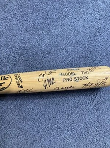 Bate de béisbol usado autografiado firmado de Midwest League 2002 juego + Joe Mauer + - Imagen 1 de 24