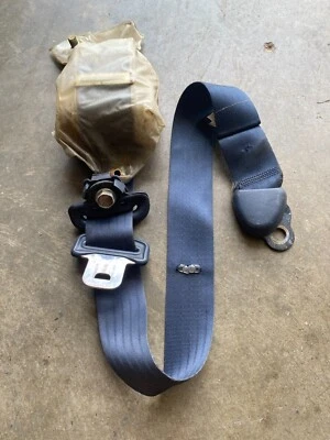 88-91 1990 MAZDA RX7 CONVERTIBLE CINTURÓN SEGURIDAD PASAJERO DERECHO RETRACTOR AZUL Foto 1 de 3