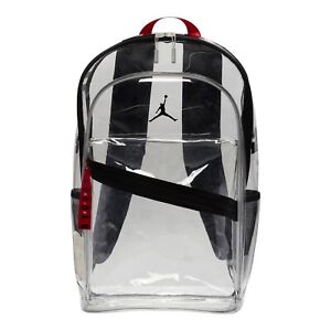 Nike Air Transparent Air Patrol Backpack (27L) Black Red New-Personalized