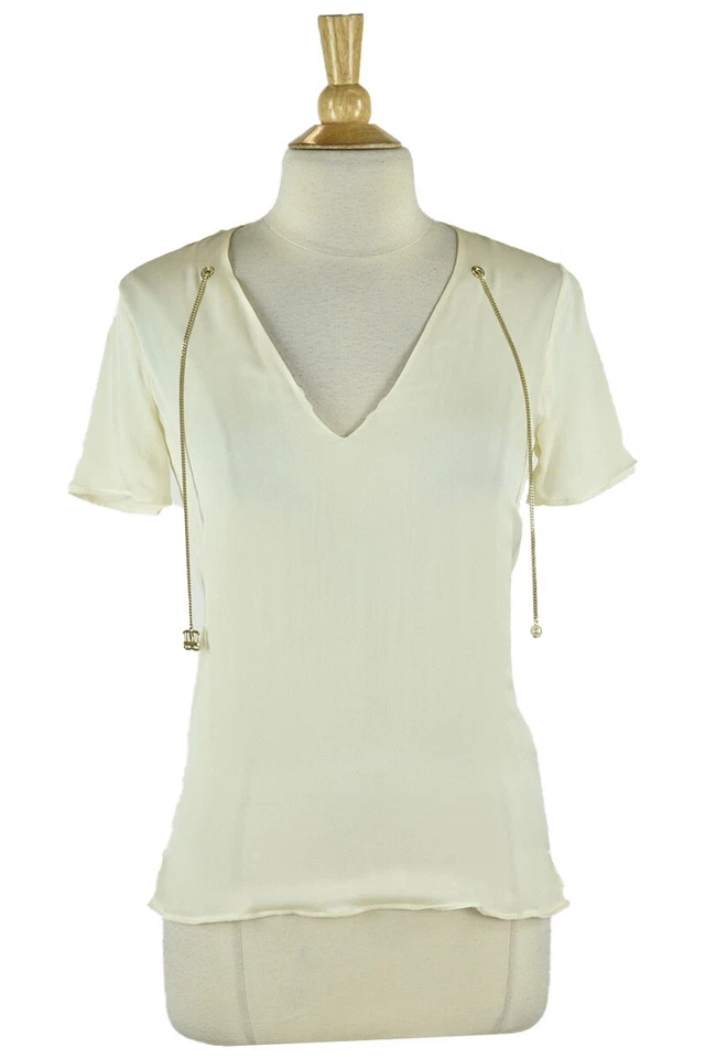 Blusas para mujer Dsquared2 40 seda tostada Foto 1 de 2