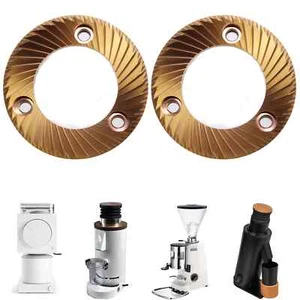 Upgrade Your Espresso with Sweet 64mm 1 pc Flat Burrs (Goden ) For DF64/DF64P - Picture 1 of 15