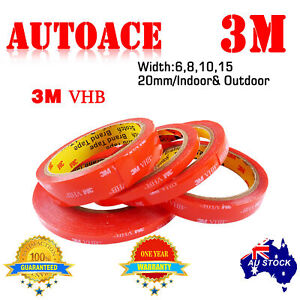 3M VHB High strength Double-sided Clear Transparent Acrylic Adhesive Tape Home-A