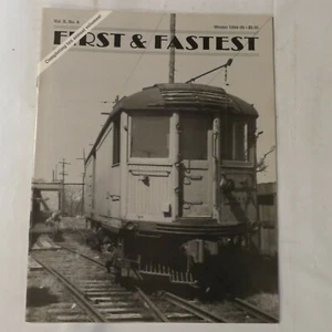 First and Fastest Train Magazine Chicago Winter 1994 1995 W1 - Picture 1 of 1
