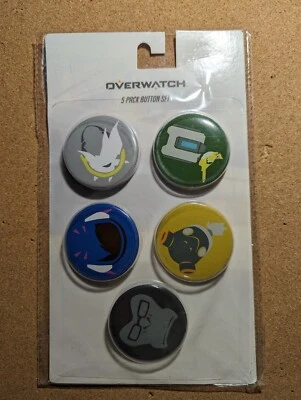 Overwatch Button 5 Pack - Image 1 of 3