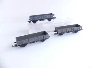 ELECTROTREN HO 3 WAGONS TOMBEREAU RN DE LA RENFE - Picture 1 of 5