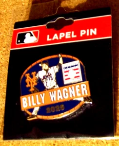 2025 Hall of Fame Induction pin Billy Wagner NY New York Mets FREE S&H c46549 - Picture 1 of 5