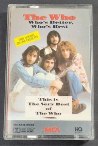 1x Music Cassette Tape - The Who - Who's Better, Who's Best - 1988 - NM - Canada - Picture 1 of 6