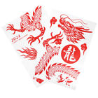  Chinese Dragon Sticker New Year Door Stickers of Window Front Decorations Large