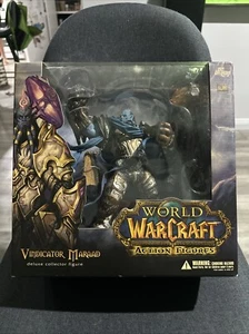 World of Warcraft Dc Unlimited Deluxe Collector Figure Vindicator Maraad - Picture 1 of 13