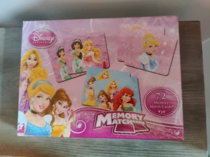 DISNEY PRINCESS MEMORY MATCH GAME. 72 Cards -NEW - Picture 1 of 6