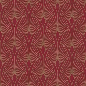 Profhome 374274-GU Exklusive Luxus Tapete Ornament schimmernd rot gold 5,33 m2 - Picture 1 of 6
