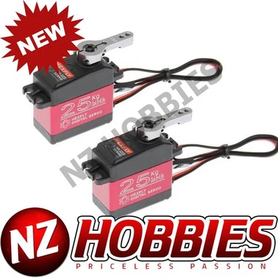 REDCAT HEXFLY Servo 25KG (Qty 2) Metal Gear Waterproof Servo # RER11857 - Image 1 of 4