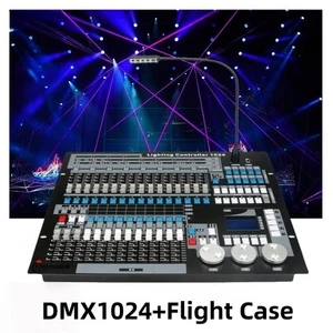 stage dj club lighting controller 1024 channels console dmx1024 controller +case - Picture 1 of 9