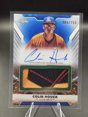 2025 Topps Pro Debut - Pro Debut Jumbo Relic Autographs Colin Houck #PDJAR-CH... - Image 1 of 2