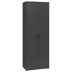 Drehtürenschrank - anthrazit - Breite 70 cm Kleiderschrank Schrank - Bild 1 von 8