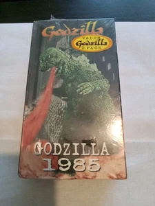 Godzilla 1985 & Godzilla Vs MechaGodzilla (1974) 2 VHS DOUBLE FEATURE! Rare NEW! - Picture 1 of 8
