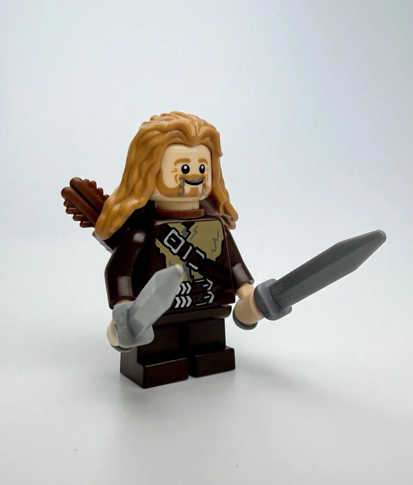 LEGO® The Hobbit Fili the Dwarf Minifigure w/ Swords & Quiver 79001 – Brand New - Image 1 of 4