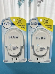 Febreze Plug In Lufterfrischer Fade Defy Plugs alternierender Duftölwärmer x 2 - Bild 1 von 7