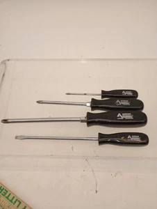4 Stk. Alltrade Profi Chrom Vanadium Schraubendreher schwarzer Griff  - Bild 1 von 10