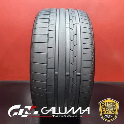 1 (One) Tire Continental SportContact 6 ★ XL 275/40ZR18 275/40/18 2754018 #90592 - Image 1 of 4