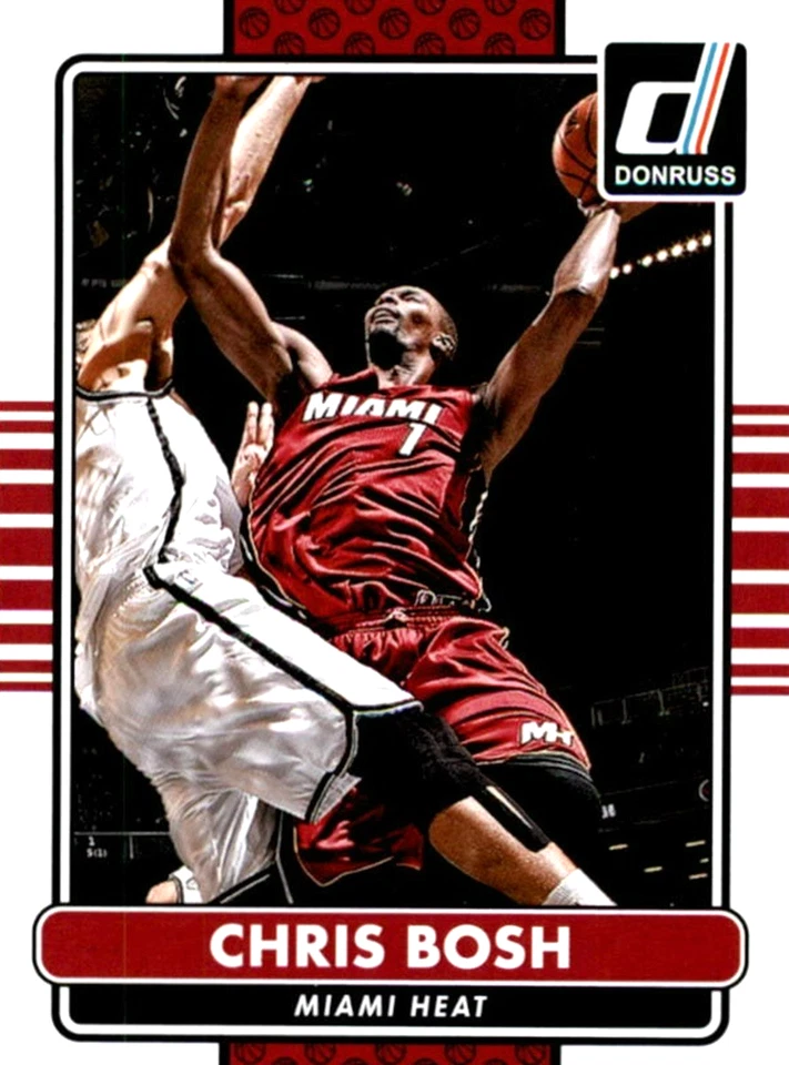 Donruss #47 Chris Bosh Miami Heat 2014-15 patio Foto 1 de 1