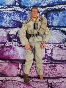 Vtg GI Joe Action Figure 12" Doll Military Adventure Marine Hasbro 2001 - Picture 1 of 11