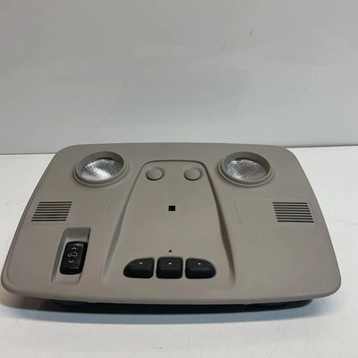 07-14 GMC ACADIA OVERHEAD DOME LIGHT CONSOLE with SUNROOF OEM Foto 1 de 3