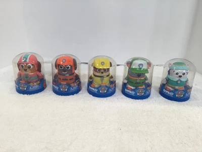5 Booksy Tiny Book Collectibles PAW PATROL Zuma, Liberty, Everest Rocky & rubble - Image 1 of 4