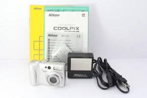 Nikon COOLPIX 5200 Digital Camera Silver Tested w/ Battery Charger Manual - Picture 1 of 12