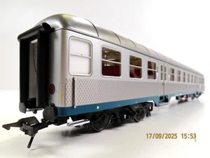 (0MP2) KISS MBS OS 45 14 Spur 0 Personenwagen Silberling 2.Kl. der DB, EP IV... - Picture 1 of 13