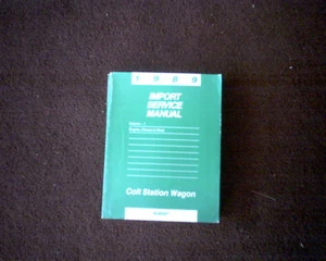 1989 Dodge Colt Wagon Import Electrical Service Repair  Manual  - Picture 1 of 1