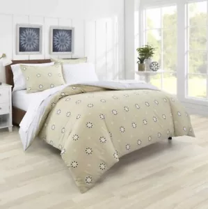 POPPY & FRITZ Darcy Eyelet TWIN Duvet Set😃 - Picture 1 of 11