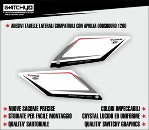 Set ADESIVI GRAFICHE Tables " Ap01 " Compatible Avec APRILIA DORSODURO 1200 - Picture 1 of 1