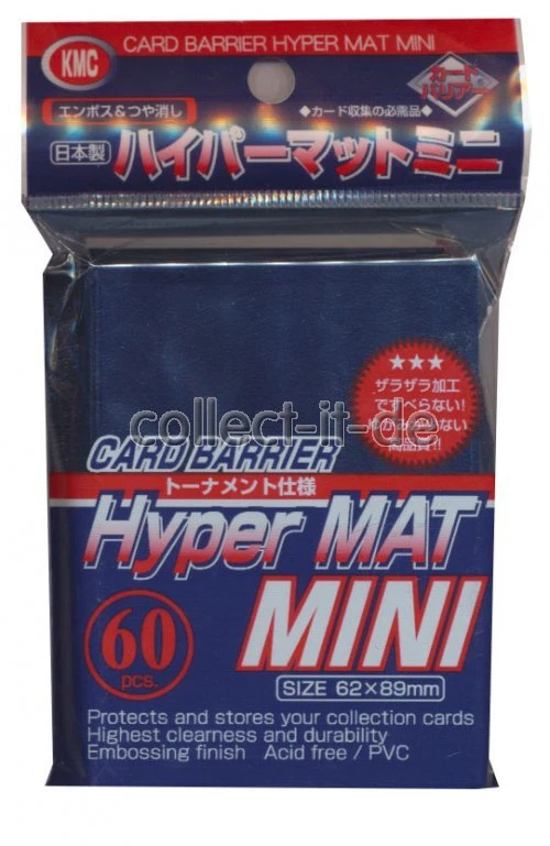 60 KMC Turnier-Hüllen - Blau - Bild 1 von 1