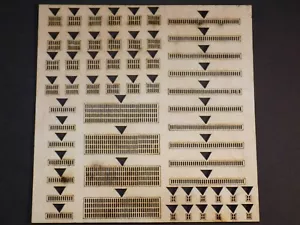 57 x drain manhole covers assorted sizes 00 gauge maintenance depot detail kit - Foto 1 di 3