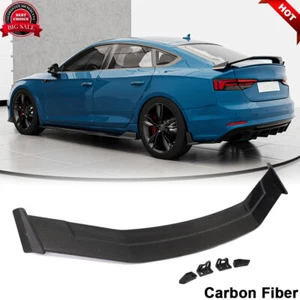 Alerón trasero de fibra de carbono real para Audi A5 B9 Sline S5 4 puertas 2017-24 - Imagen 1 de 12
