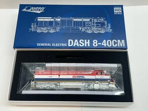 Ho Scale Rapido BCRail Dash 8-40CM #4609 (With Frame Stripe) DCC & Sound 24517 - Picture 1 of 3
