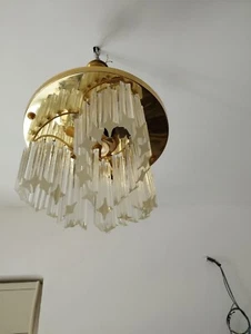 Trois Lustres Paolo Venini pour Dispositif Ans 70 - Picture 1 of 5