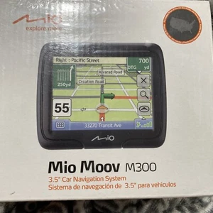 Mio Moov M300 Automotive Navigation System 3.5” New In Box (sealed) - Picture 1 of 4