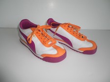 puma roma blanco con rosa