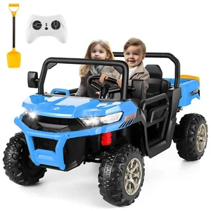 Electric 24V Kids Ride On UTV Car ATV 4WD Remote Control 2-Seater with Dump Bed! - Picture 1 of 14