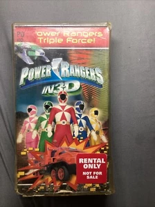 POWER RANGERS: IN 3-D (VHS, 2002) - Picture 1 of 2