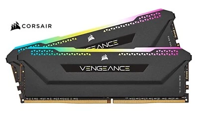 CORSAIR VENGEANCE RGB PRO SL 32GB (2x16GB) 3200MHz with INTEL XMP 2.0 RAM Kit - Image 1 of 4