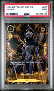 PSA 9 Viktor Arcane Promo ARC-006 Riftbound TCG League Of Legends 2024 - Picture 1 of 2