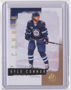 2020-21 UD SP AUTHENTIC 2000-01' RETRO GOLD 28/100 KYLE CONNOR #R4 WINNIPEG JETS - Picture 1 of 2