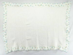 Manta de bebé Carter’s Waffle Weave rima infantil borde satinado acogedora - Imagen 1 de 12