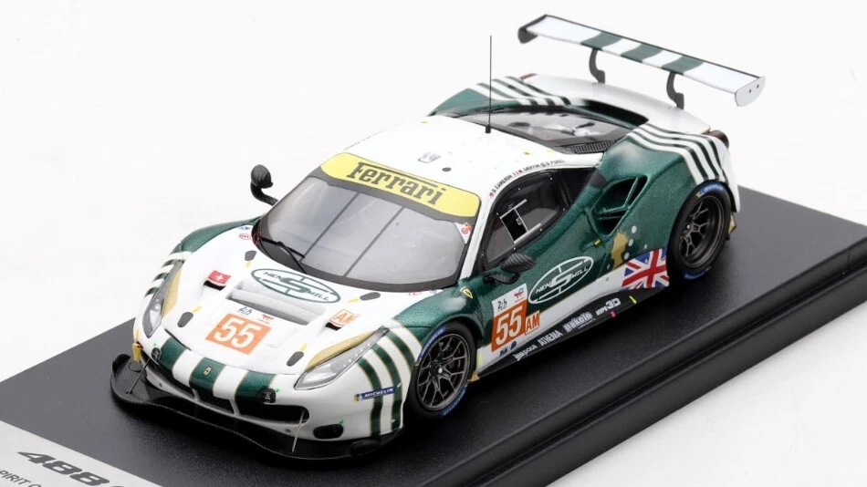 Modellino auto scala 1:43 Looksmart FERRARI 488 GTE le mans 2022 collezione car - Immagine 1 di 1